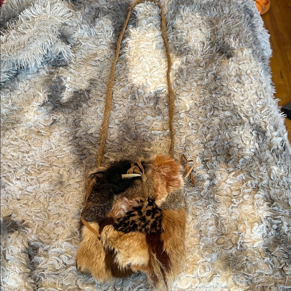 Fur Crossbody Bag